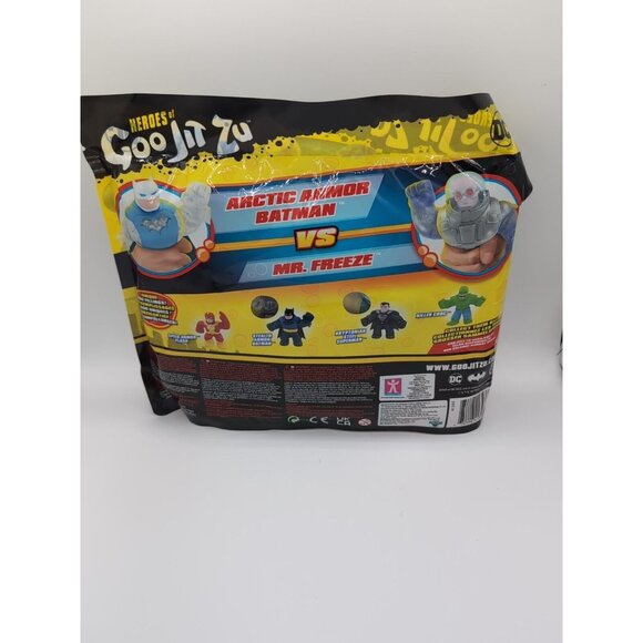 Heroes of Goo Jit Zu DC Versus Pack Arctic Armor Batman Vs Mr. Freeze - Picture 2 of 2